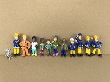 12Pcs/Set Fun Fireman Sam Action Figures PVC Cartoon Doll Kids Toy Gift UK New