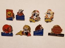 Collector...vintage Lot De 8 Pin's Chocolat  POULAIN
