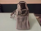 PetAmi Pet Sling Carrier - Grey, Black and White Striped - Barely Used — photo 8