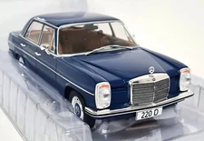MCG 1/18 - Mercedes Benz 200D W115 Blue 1968 Diecast Scale model car