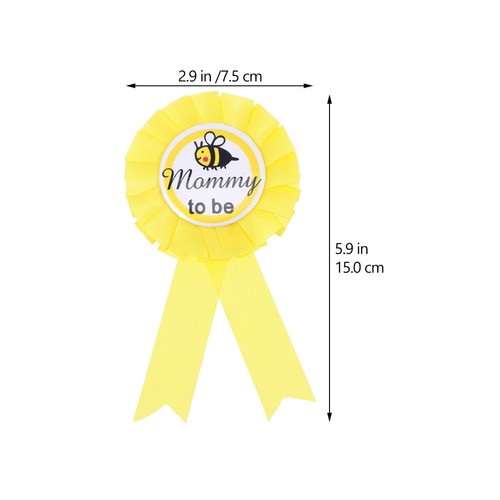 4 Count Gender Reveal Party Badge Mother Baby Mom to Be Pin New Daddy Brooches - Picture 6 of 12