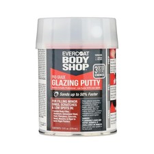Evercoat Body Shop 105035 Pro-Grade Glazing Putty for Filling Minor Dings, Sc...