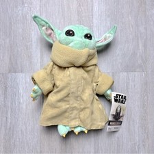 NWT Star Wars Mandalorian The Child Baby Yoda Plush Stuffed Toy 12in Tall