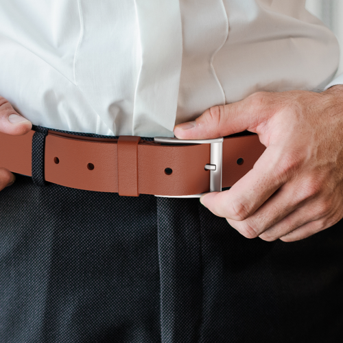 2 Ledergürtel Braun u. Schwarz Gürtel Herren Männer Frauen Echtleder kürzbar38mm - Bild 11 von 20