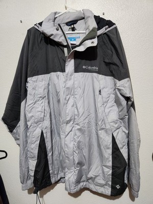 columbia titanium Windbreaker jacket men XXL Gray