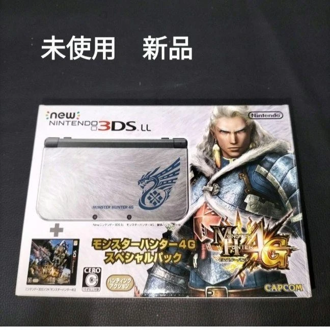 New Nintendo3DS u0026モンスターハンター4G Brand-New New Nintendo 3DS LL Monster Hunter 4G Special Pack w⁄Box