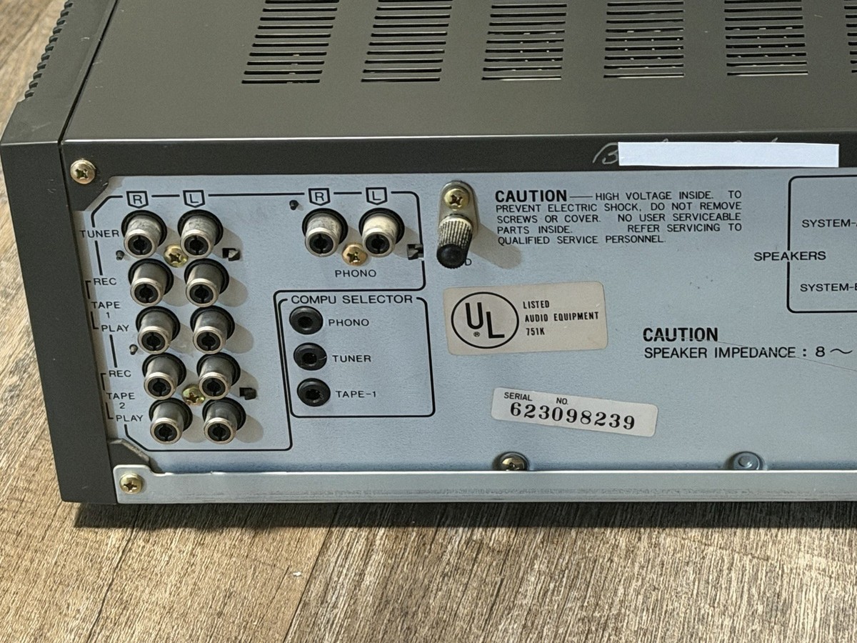 Sansui A-990 Integrated DC Servo Stereo Amplifier Classique