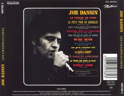 JOE DASSIN - LES CHAMPS-ELYSEES NEW CD
