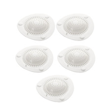 5 Pieces Hair Catcher Prevents Clogs Drain Protector Easy to Clean for Bathtub