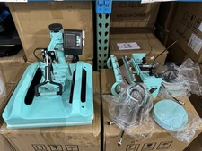 15x15” 8 In 1 Heat Press Machine With 30oz Tumbler Press Lightly Used
