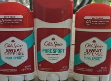 Old Spice Sweat Defense Pure Sport Soft Solid...