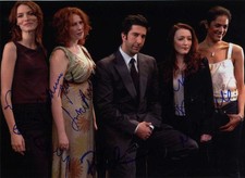 ACTOR David Schwimmer & Some Girl(s) (Cast) autographs autographs, In-Person sig