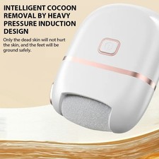 Rechargeable Electric Foot Grinder Callus Remover Dead Skin Scrubber File Care