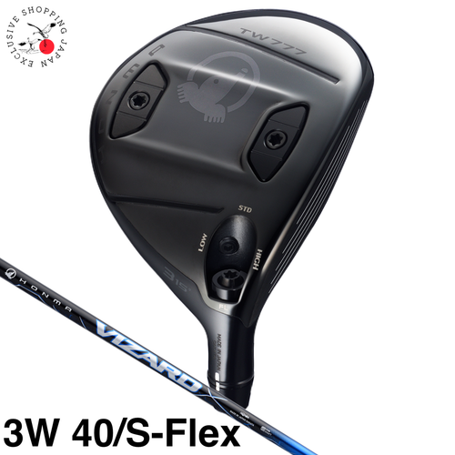 HONMA Tour World TW777 Fairwayholz Schläger 3W S-Flex Vizard Blue 40 Graphitschaft - Bild 1 von 16