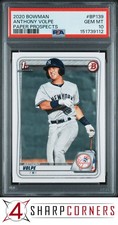 2020 BOWMAN PAPER PROSPECTS #BP139 ANTHONY VOLPE RC YANKEES PSA 10