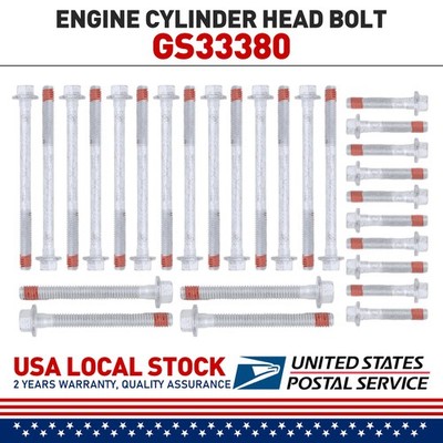 US Full Engine Cylinder Head Bolts  for 1997-2004 Gen III LS 4.8L 5.3L 5.7L 6.0L