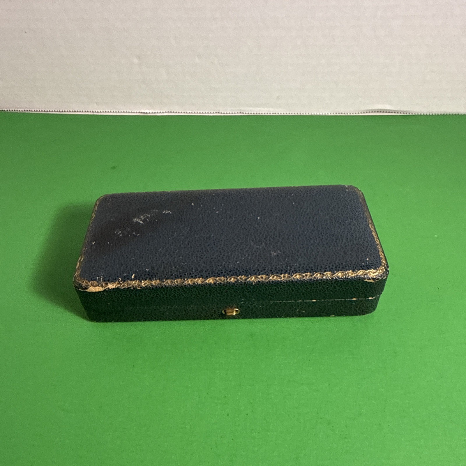 Antique Pr Victorian Cut Steel Shoe Buckles Clips Made In France Original Box