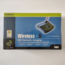 Linksys Cisco Wireless B USB Network Adapter WUSB11 New Sealed Box 2.4 GHz