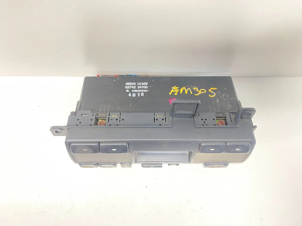 Nissan Altima 1993-1994 aire acondicionado calefacción temperatura control de clima OEM, 62742 34700 Foto 2 de 4