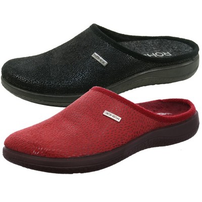 Rohde Damen Schuhe Hausschuhe Pantoffeln Bari 4831