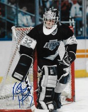 Signed Kelly Hrudey Los Angeles Kings Autographed 8x10 Photo #1 Original