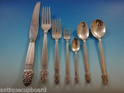 Norse by International Sterling Silver Dinner Flatware Set 8