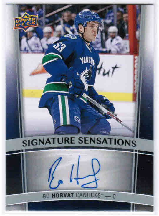 15/16 UD SERIES 1 HOCKEY SIGNATURE SENSATIONS AUTO CARDS (SS-X) U-Pick From List