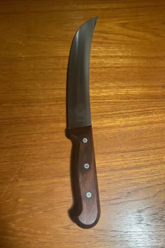 R. H. Forschner Co Victorinox 403-10 Curved Butcher Knife Made Switzerland