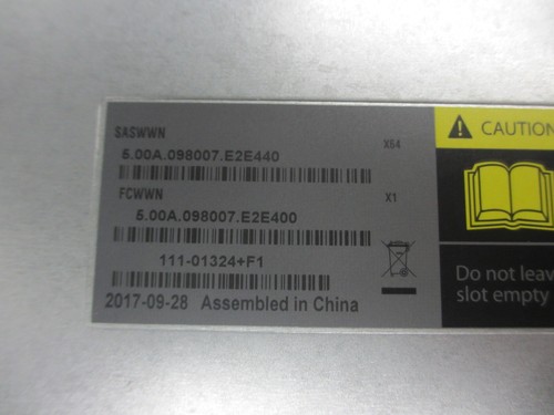 NetApp SASWWN/FCWWN 111-01324+F1 Controller Module - Picture 7 of 10