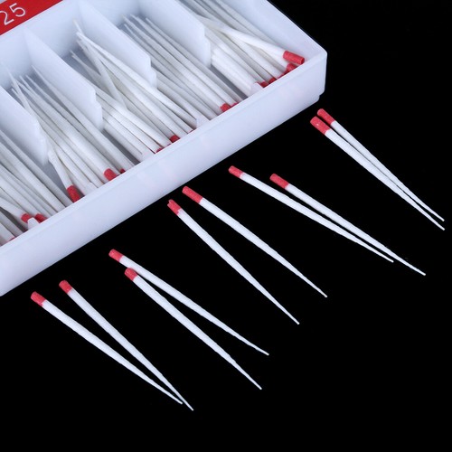 500pcs Dental Endo Absorbent Paper Points Taper 0.06 25# Root Canal Cleaning - Picture 5 of 9