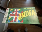 Sealed The Game of India Milton Bradley Vtg Board Game India 4225 Like Pacheesi