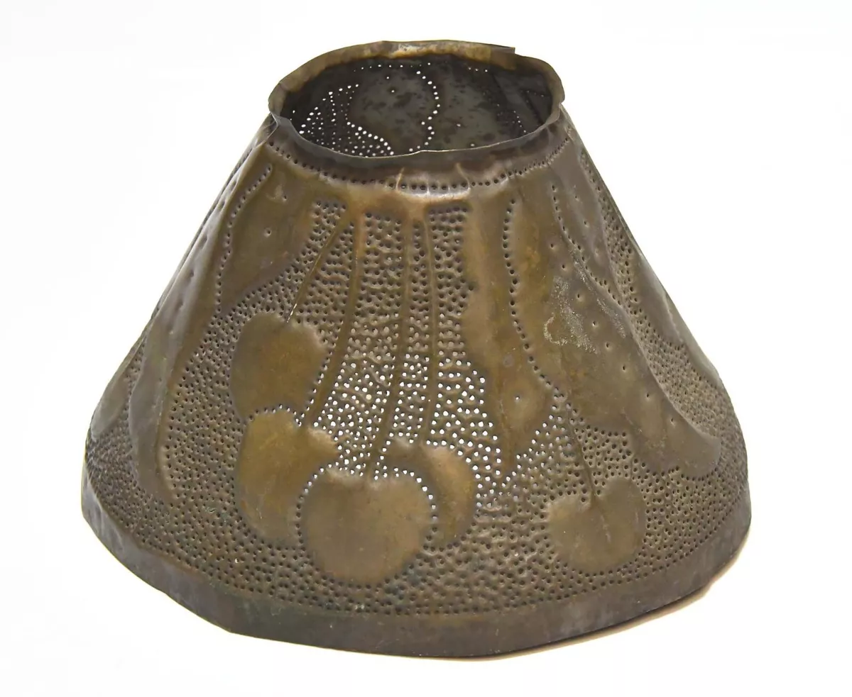 Punched copper lamp shades deals