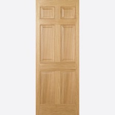 Image of LPD Internal Regency Oak Pre Finished 6 Panels Non Raise Doors