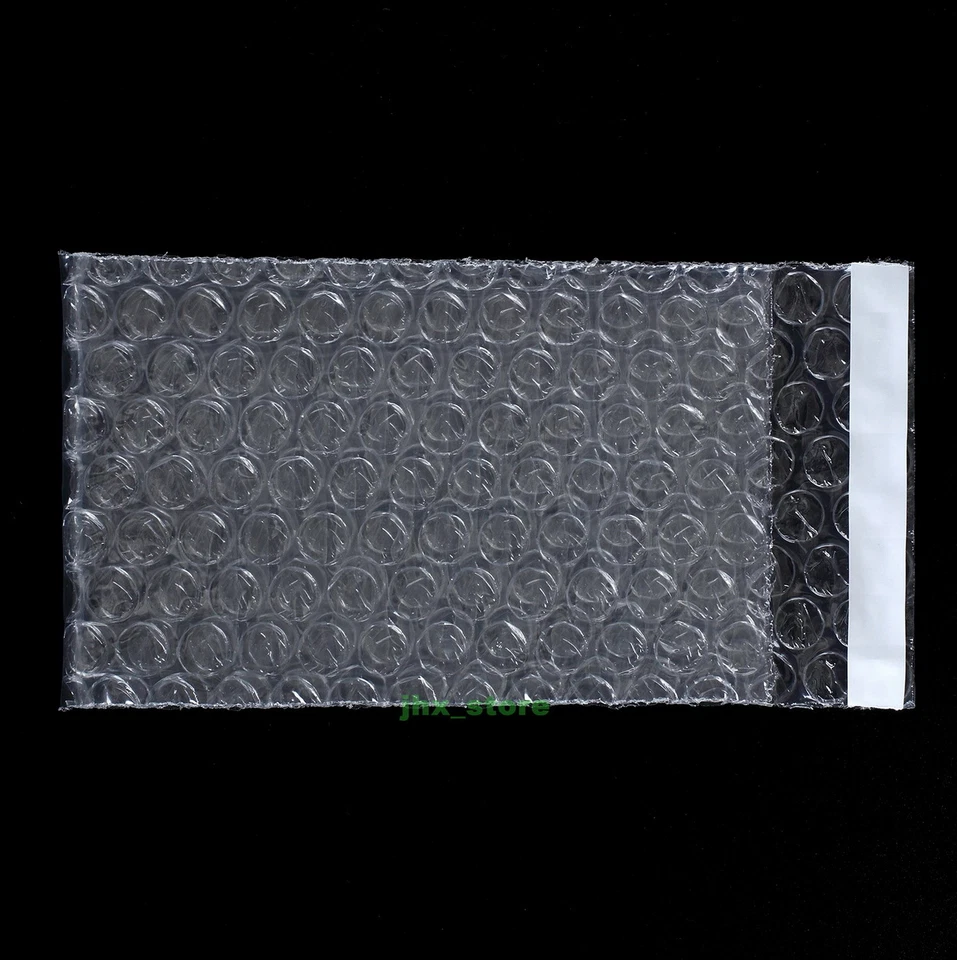 105 PCS Clear Bubble Packing Envelope Pouches Plastic Bag 4" x 6"_105 x 155+20mm - Image 3 of 4