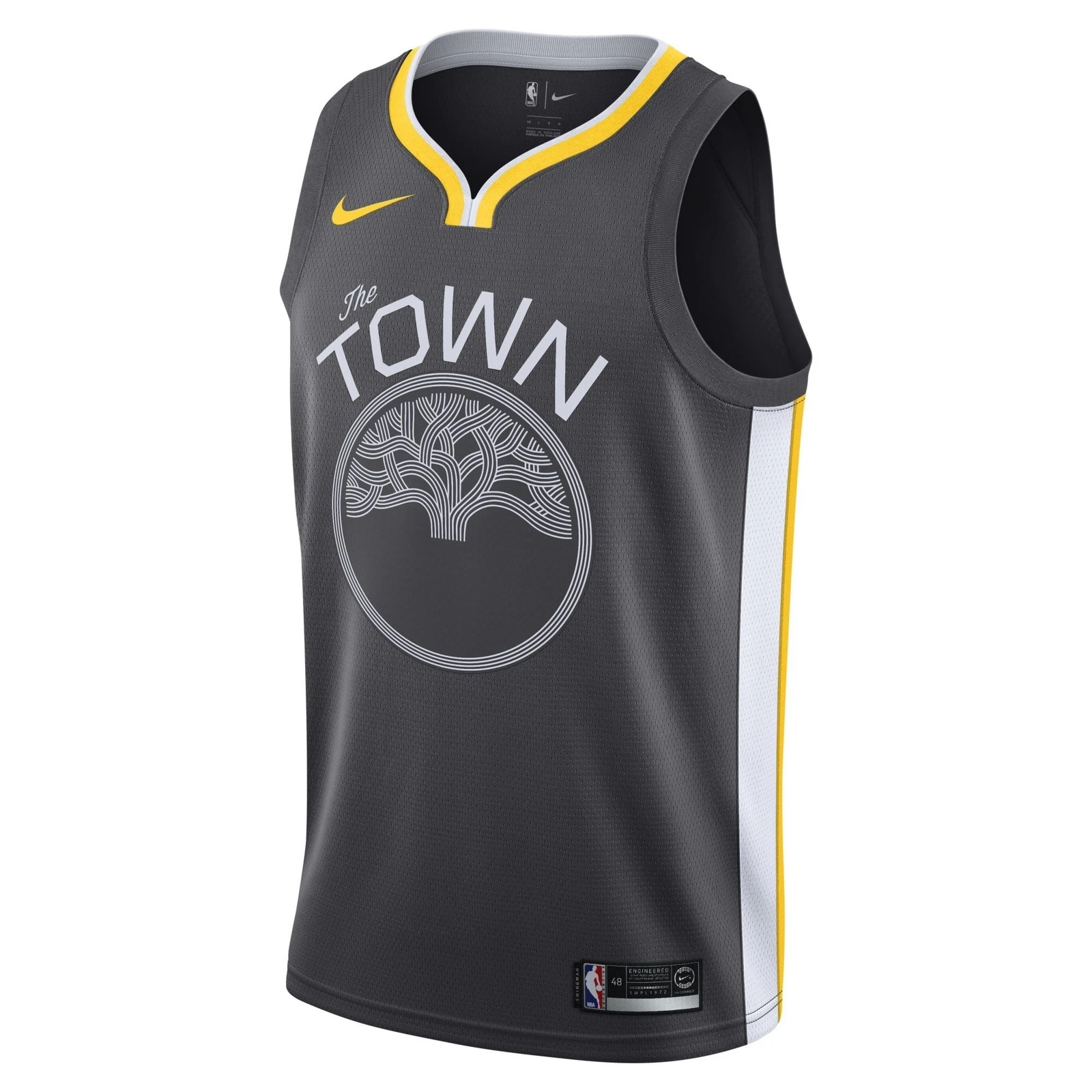 [903988-060] Mens Nike NBA Golden State Warriors The Town Swingman Jersey
