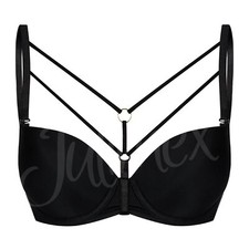 JULIMEX cleavage decorative straps decorative straps LINK black with gold silver New
