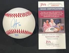 Jeff Francoeur Autograph Baseball JSA