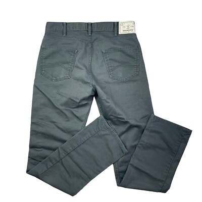 Patagonia Iron Clad Performance Twill Jeans Straight Leg Gray