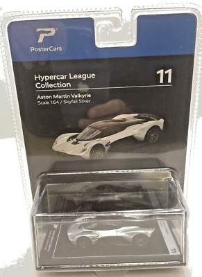 1:64 Aston Martin Walküre. 11 Posterautos.