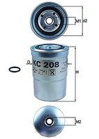 Mahle Original KC208 Kraftstofffilter FüR Mitsubishi