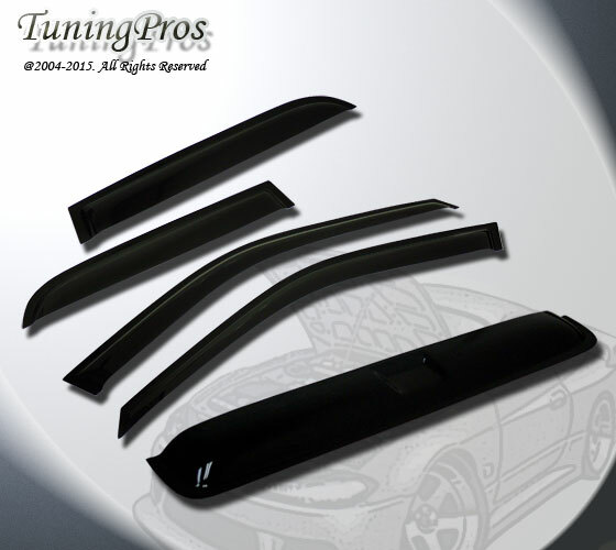 JDM Outside Mount Vent Window Visor Sunroof Type2 5pcs For Acura TSX 09