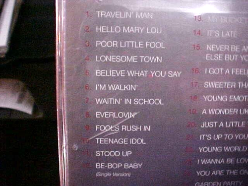 RICK NELSON CD'S LOT 1950'S TEEN GUITAR POP ROCK CD NM Near Mint SEALED Various - Picture 6 of 9