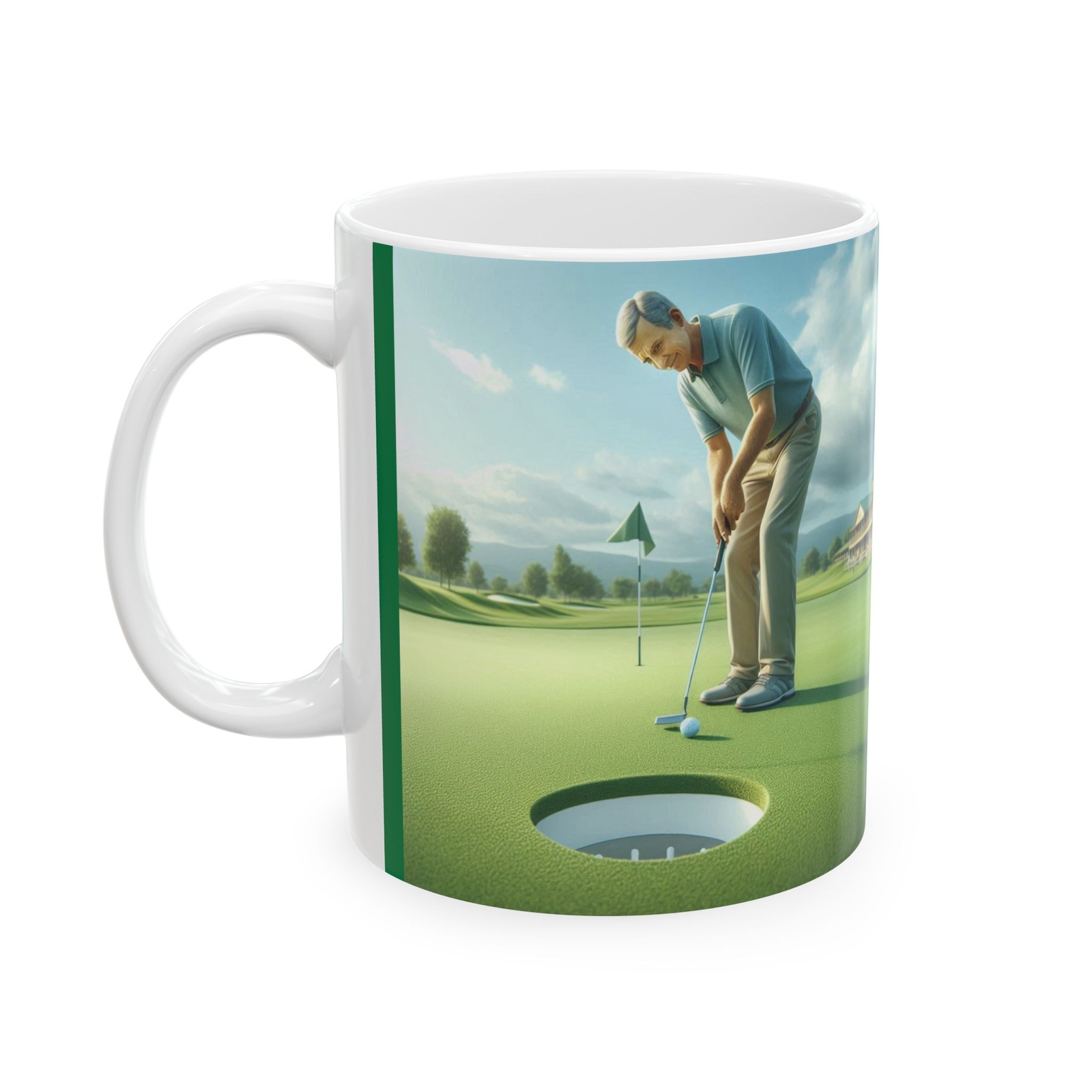 Funny Golf Putt Mug - Perfect Gift for Golf Lovers & Coffee Fans