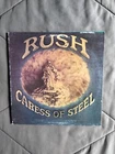 **Original Masterdisk Pressing** RUSH "Caress of Steel" 1974 Mercury LP  VG+