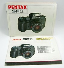 Pentax SF-1 Instruction Manual and Literature