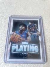 2020-21 Panini NBA Hoops - Now Playing Holo #SS-32 Isaiah Stewart (RC)