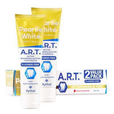 Active Remineralization Fluoride Free Toothpaste | 3.8oz/110gm | Hydroxyapati...