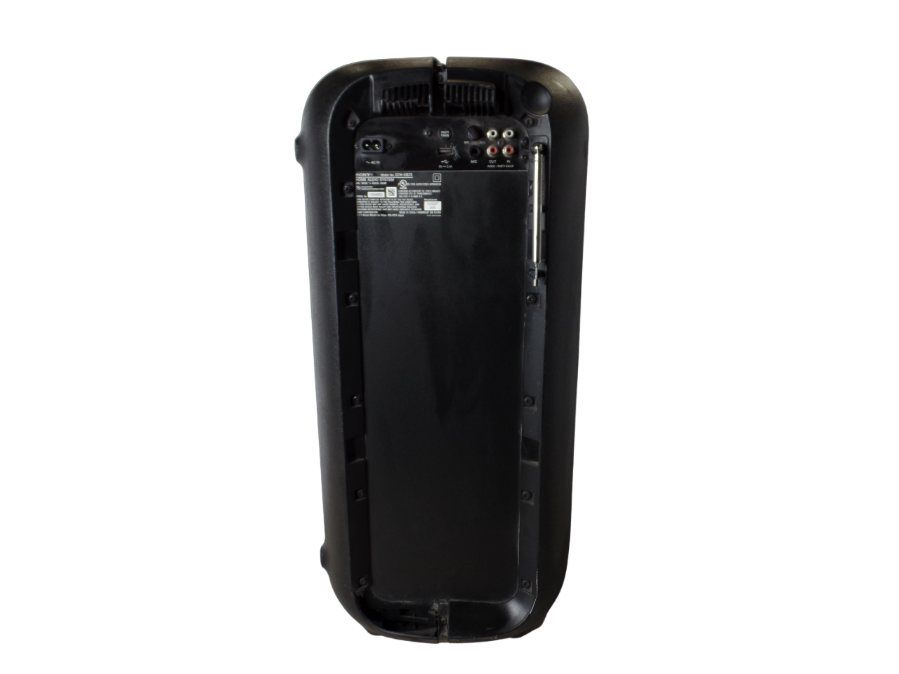 Sony GTKXB72 High Power Home Audio System Sold AS IS Free Shipping