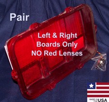 PAIR 70 1970 MUSTANG SEQUENTIAL LED BRAKE/TAIL LIGHTS, NO RED LENS, FREE SHIP