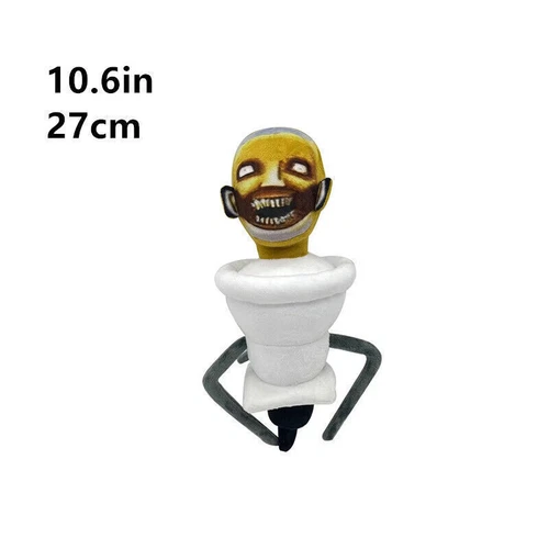 Skibidi Toilet Plush Stuffed Doll Toys Titan TV Man Figure Plushies Kids Gifts - Bild 6 von 71